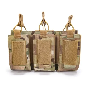 1000D Nylon Triple Magazine Tactical Vest with PC Material Plate Carrier Bag