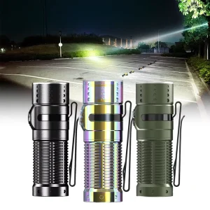 10W Super Bright Waterproof IP67 Tactical Aluminum Long Ranger Rechargeable Laser Flashlight Torches LEP