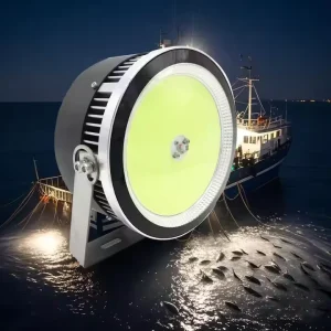 1200W AC220V LED Floodlight for Night Fishing Sea Fishing Boat Searchlight & Fish Attractor Aggregator Light Source