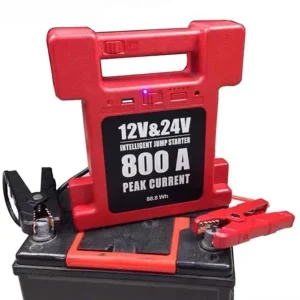 12V 24V 24000mAh Heavy Duty Emergency Jump Starter for Truck Car Portable Power Bank Battery Booster Super Capacitor JumpStarter