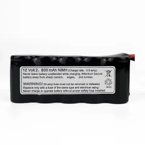12V 2800mAh High Rate Discharge 5C NiMH Battery Pack for AI Robot Medical Equipment Device