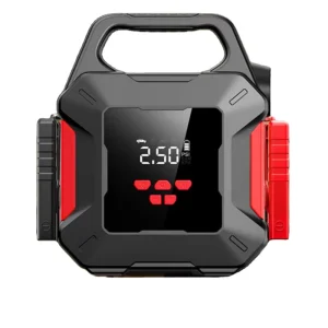 12V Car Portable Emergency Start Power Supply Inflator Battery Charger Car Compressor Pump for Cars Trucks
