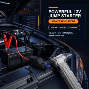12V Lithium Iron Phosphate 10000mAh Car Battery Jump Starter Portable Emergency Supply 45W Tire Inflator USB Charging Motorcycle