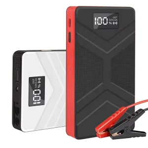 12V Portable Car Jump Starter Power Bank 20000mAh Emergency Battery Booster with Digital Display for Car SUV Motorcycle