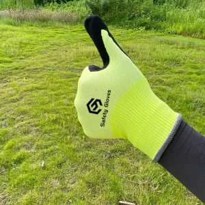 13 Gauge Nitrile Foam Aramid Fibre-Reinforced Cut-Resistant CE EN388 Certified Breathable Work Gloves