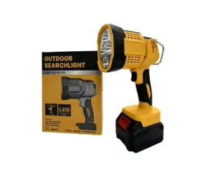 13W LED Long Distance Searchlight Compatible With Makita 18V Battery 600-2000LM Dimmable 500M Spotlight Emergency Flashlight ZY