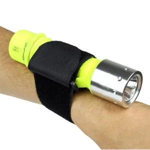 18650 XM T6 Waterproof Dive Torch Lantern Aluminum Alloy Body LED Flashlight for Spearfishing Underwater Fishing for Camping