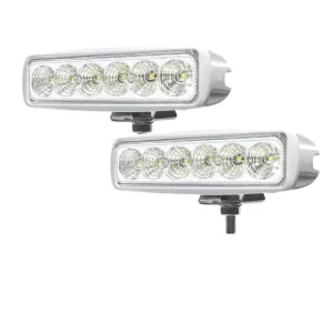 18W 12V LED Spreader IP68 Waterproof Aluminum Alloy Searchlight 1800 Lumens 2 Year Warranty Marine Use