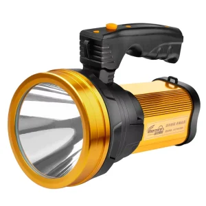 2 Modes Long Distance Rechargeable Searchlight Flashlight Waterproof USB Rechargeable Flashlight LED Search Light