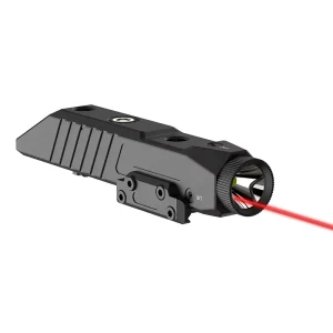 2 in 1 Built In Rechargeable Battery Torch Low Profile White LED Red Beam for Tactical Flashlight Hunting Accessories