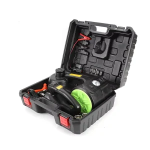 3 in 1 Automatic Repair Emergency Tool Kit 12V DC Electric Hydraulic Jack 5 Ton Capacity Aluminum Alloy 450mm Max