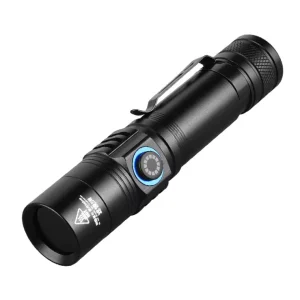 365nm Mini Torch Light Portable LED UV Flashlight Rechargeable for Pet Fungal Testing Gemstone Appraisal Fluorescent Dye Testing