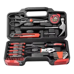 39PC Multi Purpose Tool Set for Daily Repair Shears Screwdrivers Bits and Pump Pliers Included Professional Home Tool Kit