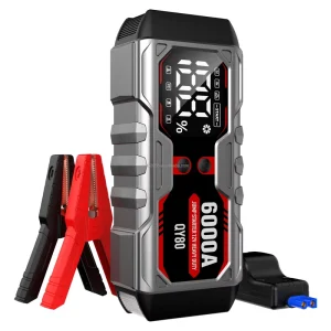 4 in 1 Car Truck Motorcycle Jump Starter Kit Battery Booster Power Bank Lithium Battery 150W Emergency Tool Tire Inflator LED USB A