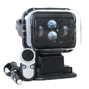 60W Rechargeable LED Beam Searchlight Marine Remote Control Magnetic Light 6000K Color Temperature
