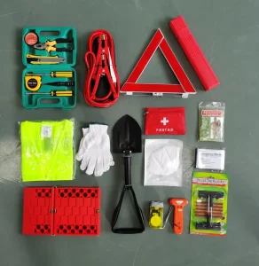 70 Piece Emergency Tool Kit for Car Roadside Assistance Winter Use