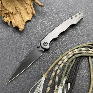 7016 Industrial Grade Tactical Survival Folding Outdoor Knife Camping Portable Pocket Knife Self Defense Tool