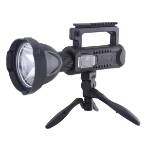 90000 Lumen LED Super Bright Searchlight Rechargeable Spotlight Flashlight for Emergency Outdoor Camping