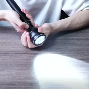 A602L Waterproof Long Range Torch Light Powerful Linternas Rechargeable Self Defense LED Flashlight for Hiking Outdoor
