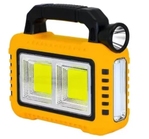 ABS IP44 Solar Type C Charging With Output Function Strong Light Lamp Hand Searchlight