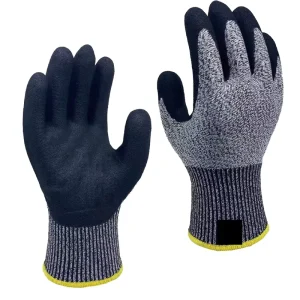 ANSI/ISEA Cut Level 3 HPPE Industrial Anti-Cut Slip-, Puncture-, Oil-, and Tear-Resistant Gloves
