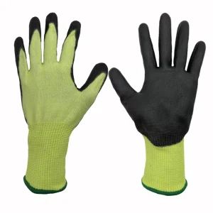 ANSI ISEA Cut Level 5 Cut Resistance Gloves Lightweight Long Lasting Durability PU Coated Gloves Tear Resistance