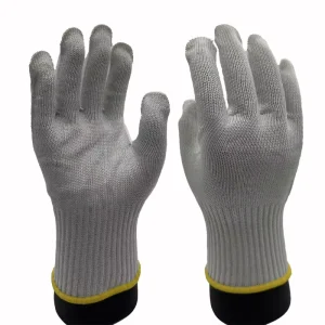 ANSI/ISEA Cut Level 5 Cut-Resistant Safety Gloves, HPPE Liner, Anti-Slip, Abrasion- and Chemical-Resistant