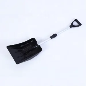 Adjustable 70-90cm Lightweight Car Snow Shovel Collapsible Durable Plastic Blade Winter Roadside Emergency Tool