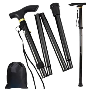 Adjustable Lightweight Aluminum Walking Stick for Seniors