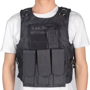 Adjustable Lightweight Waterproof Camouflage Tactical Vest Oxford Material Outdoor Safety Protection Tactical Training