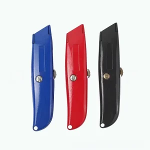 All metal Aluminum Alloy Industrial Grade Multi functional Trapezoidal Tool Knife Electrician Outdoor Leather OEM Durable Sharp