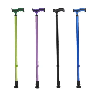 Aluminium Elderly Folding Outdoor Walking Stick Health Care Products for Old People