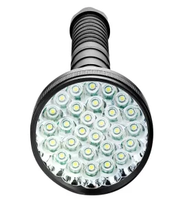 Aluminium Heavy Duty Torch 15000LM 18650 or 26650 Battery Black Light Super Bright LED Flashlight