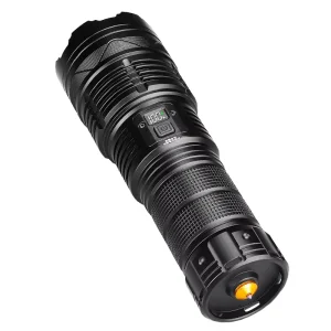 Aluminum Alloy Super Bright 5 Modes Zoomable Rechargeable Flashlight Emergency Flashlight Outdoor Torch Light