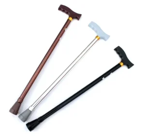 Aluminum Lightweight Single Leg Walking Stick for the Elderly