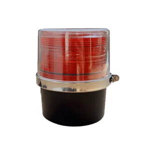 Amber LED Beacon Light PC IP65 Protection 12 24V Magnetic Base Strobe Emergency Flashing Light for Truck Car Forklift XDJD 1003