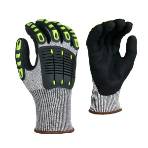 Anti Collision Impact Resistant Gloves Cut Resistant Wear Resistant Protective Labor Safety Gloves OEM Accepted