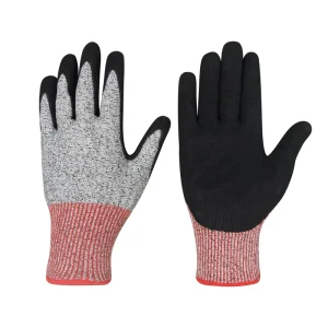Anti Cut Cut Resistant HPPE Lined Polyurethane Coated Flexible Safety Gloves for Personal Care Zontal ZT 250912
