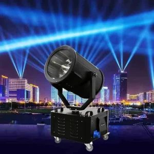 Automatic Rotating 2000W High-Power Laser Valley Scenic Area Landscape Lighting Torch Lamp Heavy-Duty Long-Range Searchlight