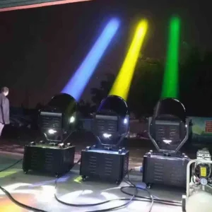 Automatic Rotating 3000W Long range Searchlight Hotel Rooftop Square Tourist Area Landscape Lighting High power Laser Light