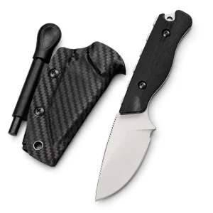 BM 05017 Fixed Blade Hunting Knife 8Cr13MoV Steel Non slip G10 Handle Tactical Outdoor Survival Knife with Kydex Sheath OEM