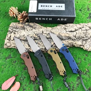 BM FULL IMMUNITY 290 Mini Pocket Knife OEM M4 Steel Lightweight Outdoor Survival Camping EDC Tool Portable Daily Use Vegetable