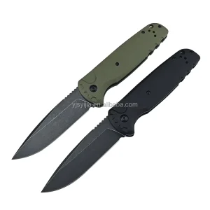 BM Posite Lite Auto (CLA) 4300 CPM MAGNACUT Blade G10 Fiber Handle Camping Pocket Knife Outdoor Mountaineering EDC Tool DIY OEM