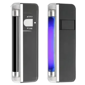 Banknotes Flashlight Check With Torch Counterfeit UV Lamp Passports Security Money Detector Currency Bill