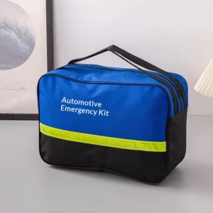 Blue Black Yellow Multi color Empty Car Emergency Kit Bag Portable Car Storage Tool Bag