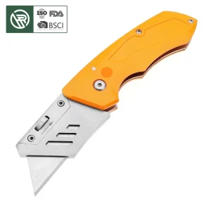 Bochen Portable Utility Knife Heavy duty Ultra sharp Paper Cutter Replaceable Blade Multifunctional Foldable Boxed Customizable