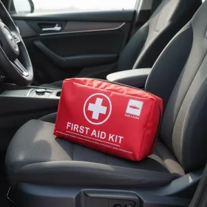 CE MDR DIN 13164 Car Emergency First Aid Kit Medical Supplies Standard Car Essential Accessories Medical Kit