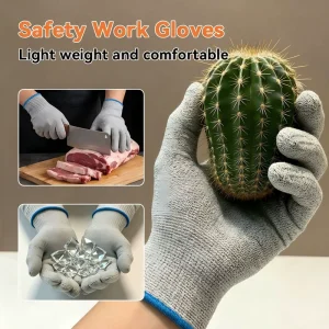 CS1319 Level C Cut-Resistant Liner Gloves with Breathable HPPE for General Industrial Use