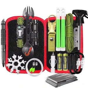 CY 60 China Outdoor Camping Gear Travel Survival EDC Kit Multi functional Tool
