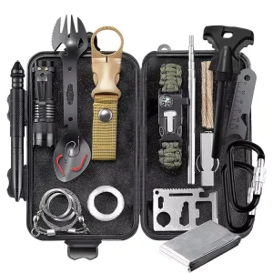 Camping Tools Set Emergency Survival Kit First Aid Kit Professional Survival Gear Equipment